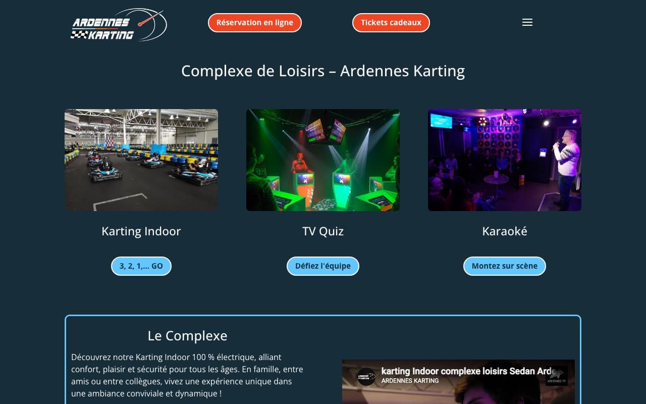 ARDENNES KARTING - COMPLEXE DE LOISIRS