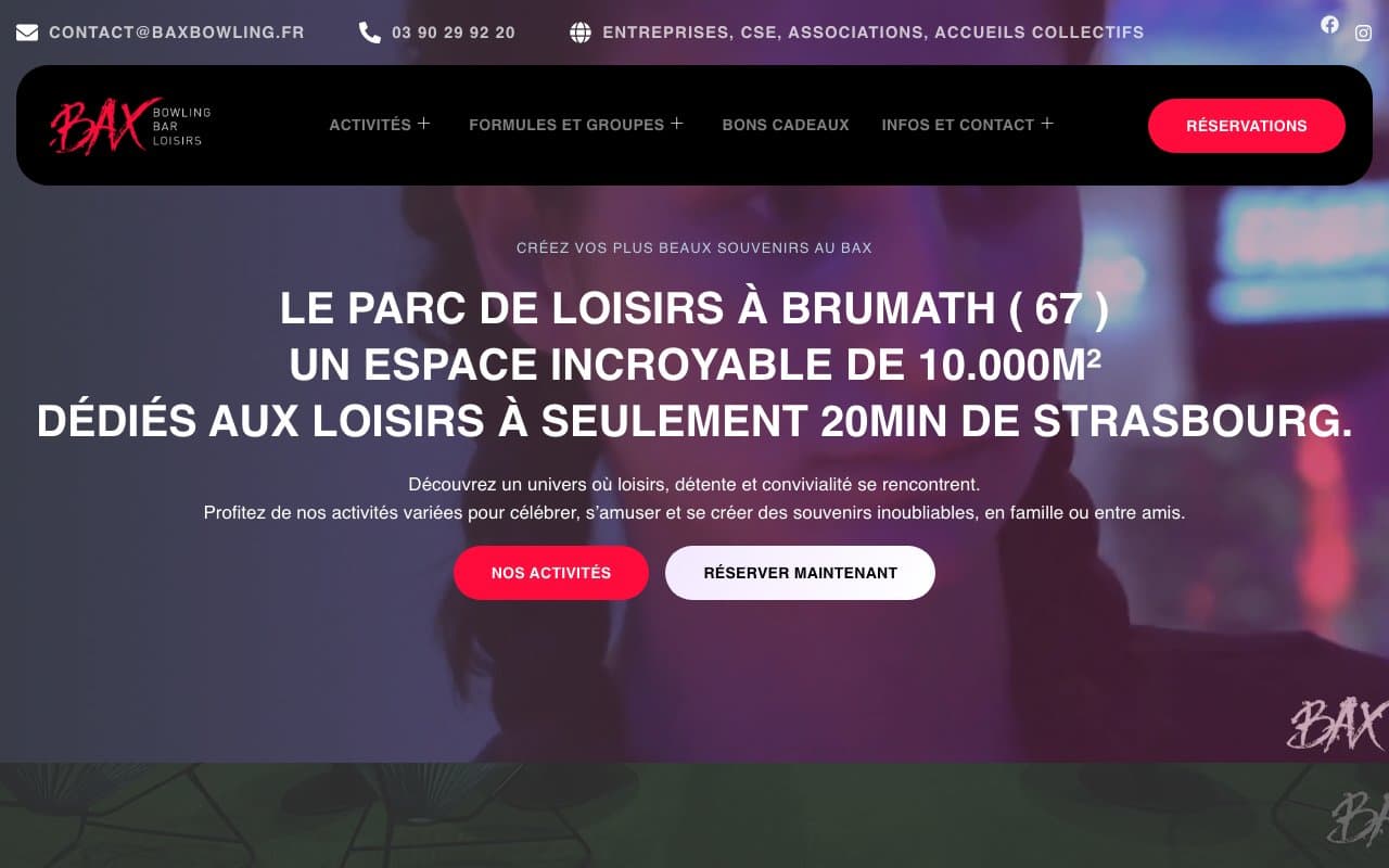 BAX BOWLING, KARTING, LOISIRS & BAR