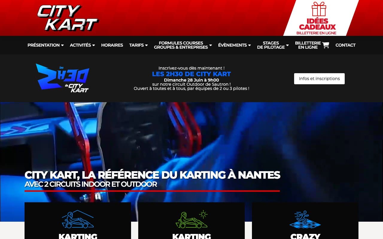 CITY KART - KARTING INDOOR À NANTES