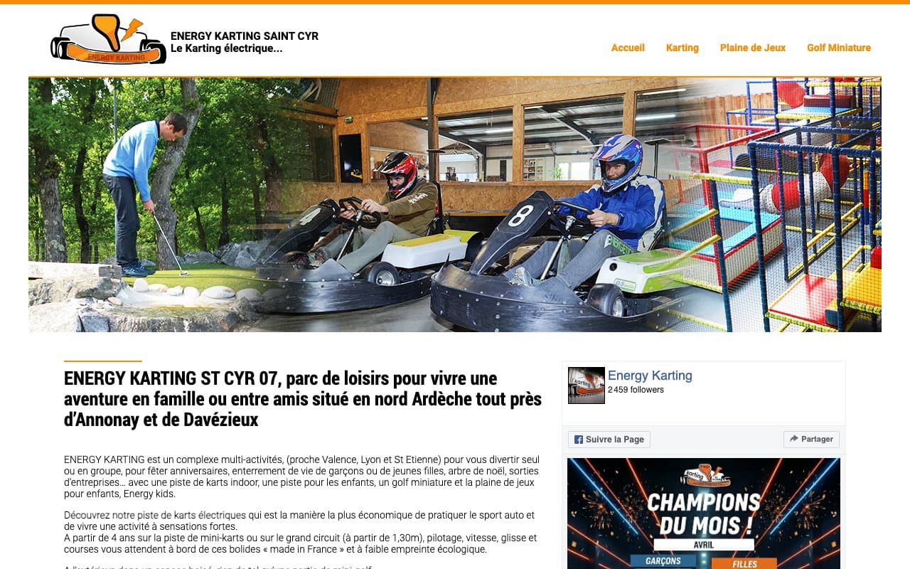 ENERGY KARTING ST CYR