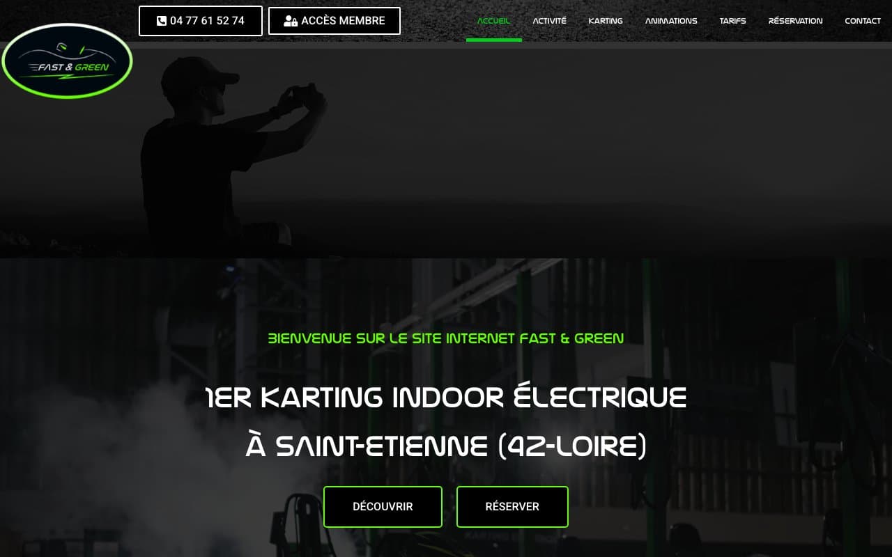 FAST AND GREEN KARTING DE SAINT-ETIENNE