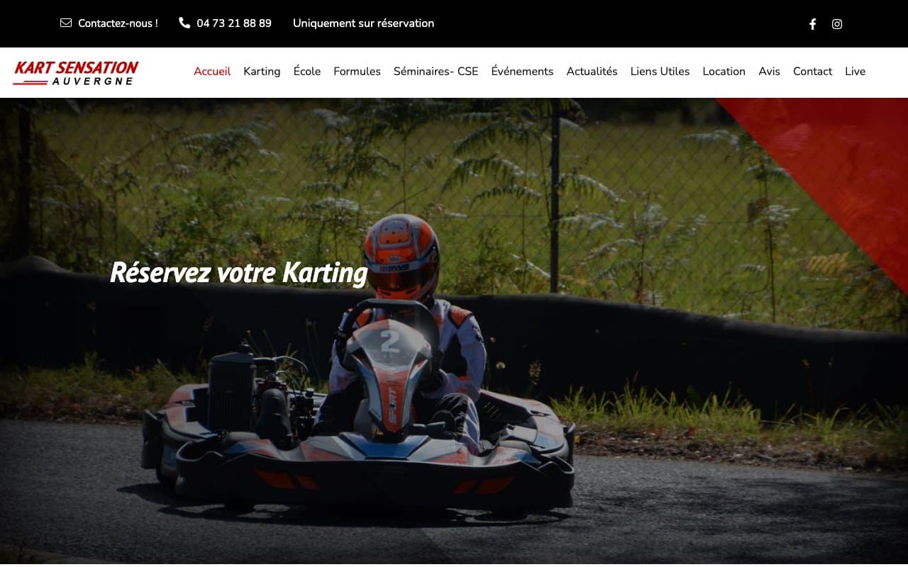 KART SENSATION AUVERGNE
