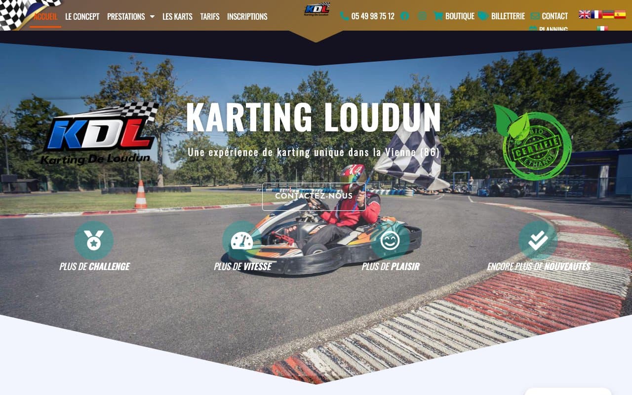 KARTING DE LOUDUN