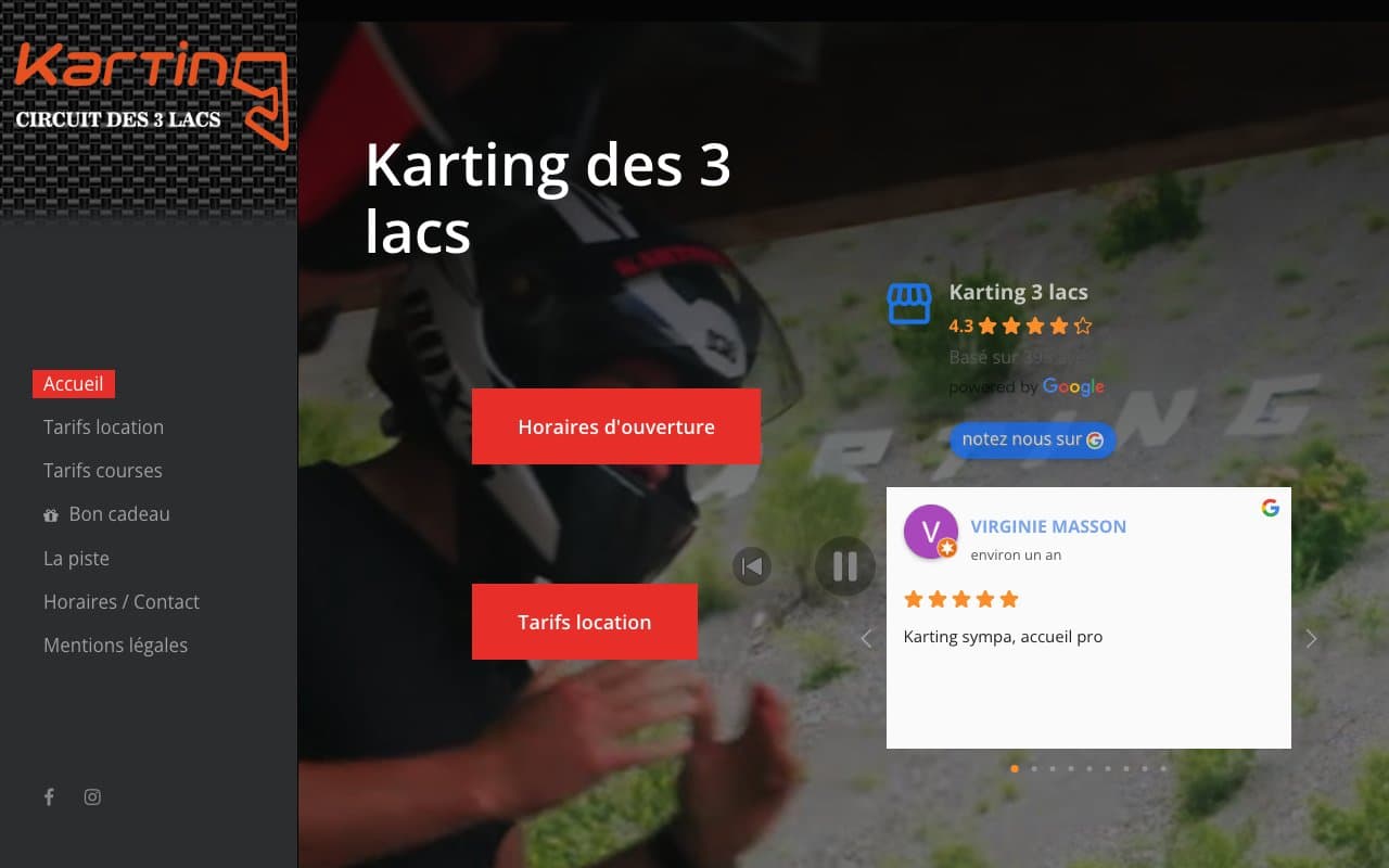 KARTING DES 3 LACS