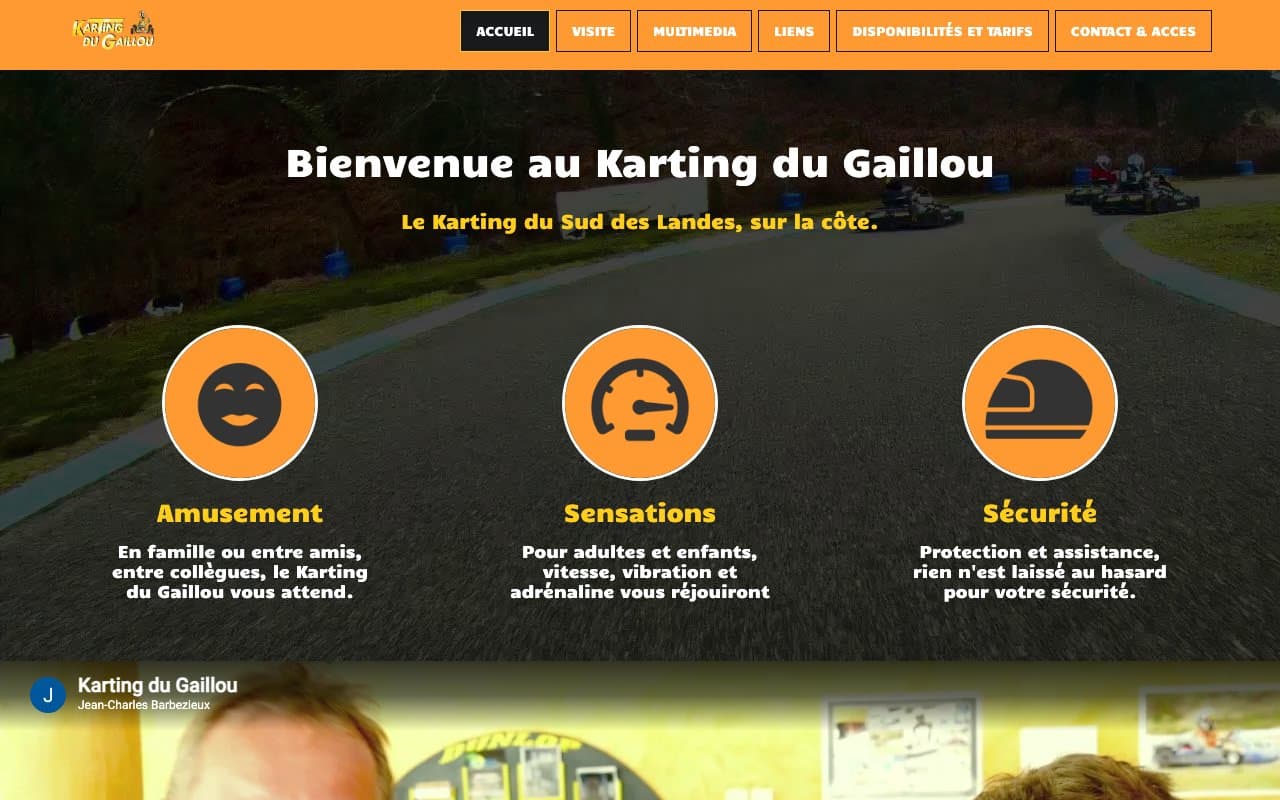 KARTING DU GAILLOU - CAPBRETON