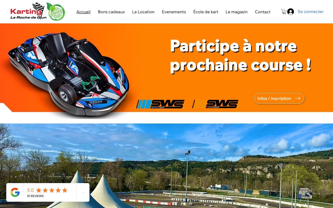 KARTING LA ROCHE DE GLUN