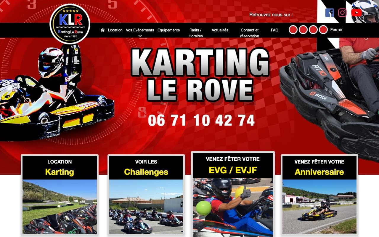 KARTING LE ROVE