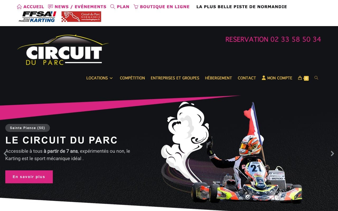 KARTING / PAINTBALL / CIRCUIT DU PARC / GOKART
