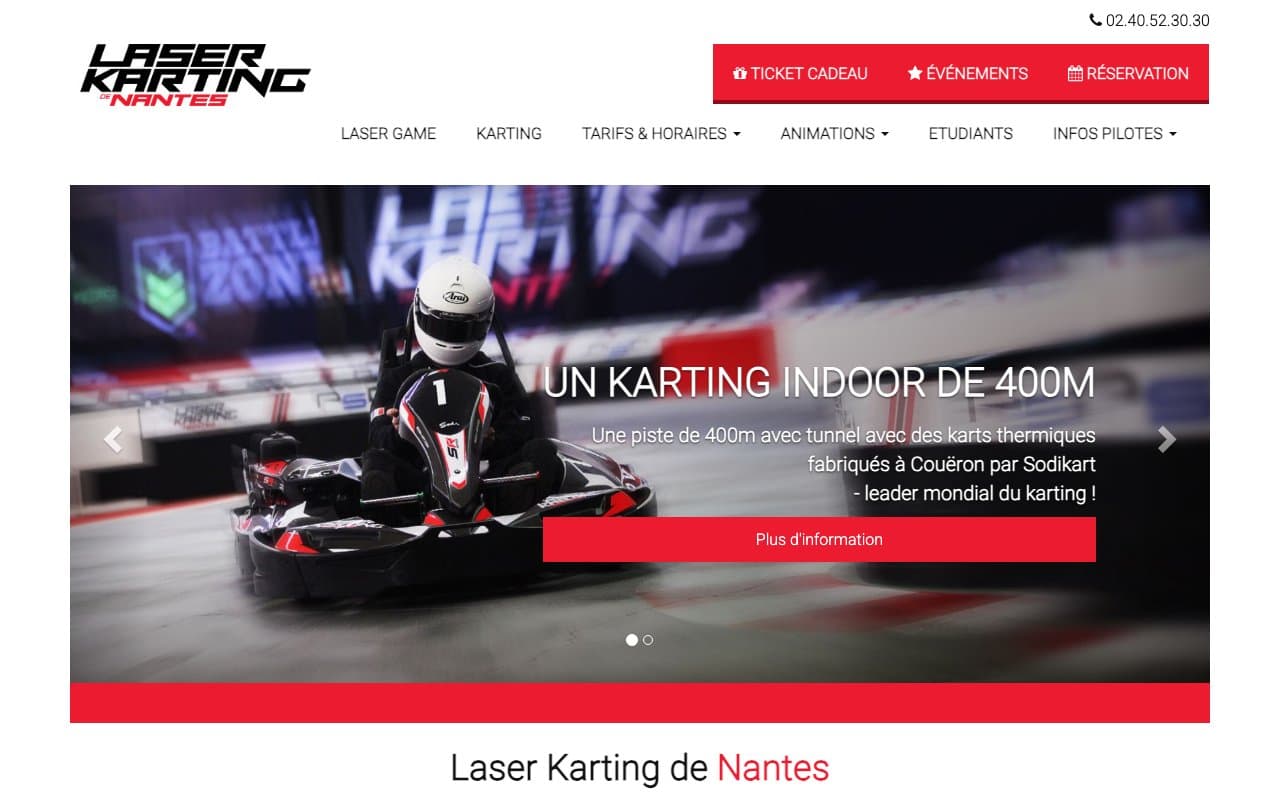 LASER KARTING DE NANTES