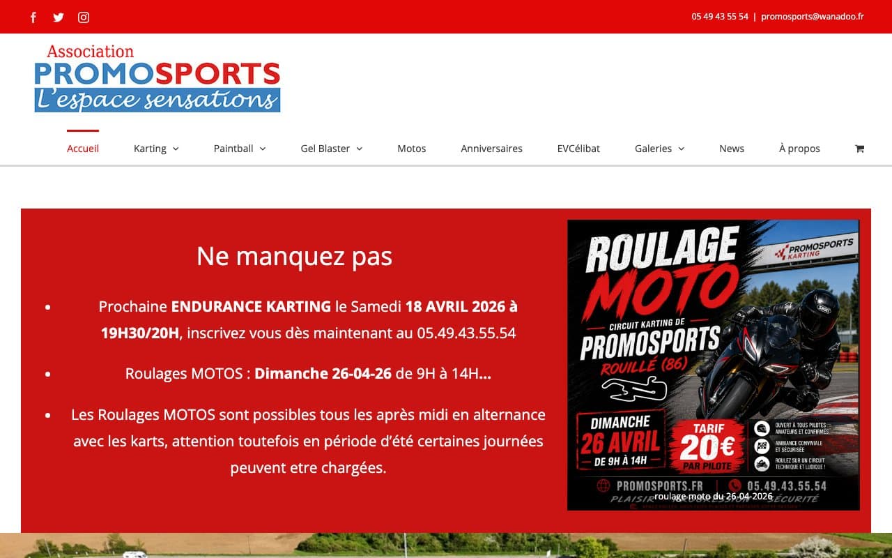 PROMO SPORTS KARTING