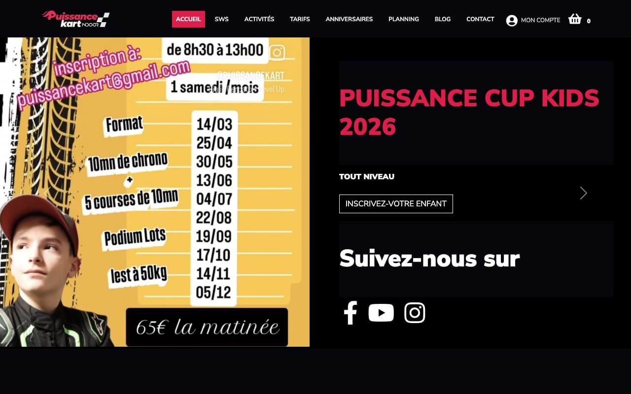 PUISSANCE KART INDOOR