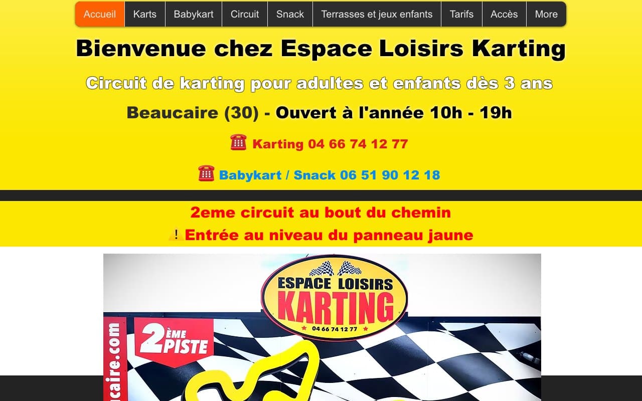 RACING KART BEAUCAIRE CIRCUIT JULIE TONELLI